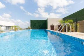 Stunning Apartment with Rooftop Pool and Movie Theater in Aldea Zama